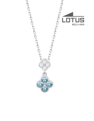 LOTUS SILVER NECKLACE